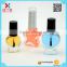 Best china hot sale heart shape glass material nail polish bottles and mini nail bottles 8ml
