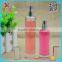 35ml 55 m straigfht cylinder shape glass perfume twist off bottle with aluminum cap