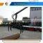 tractor crane, forest log crane, log trailer