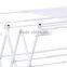 Yulong White Expandable Clothes Drying Rack