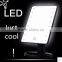 Luxury vanity desktop square cosmetic mirror with led light