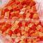 IQF frozen carrot dices