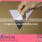 die cutting magnetic rubber sheet in triangle shape
