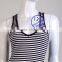 Custom Wholesale 100% Cotton Womens Lace Tank Top Underwear
