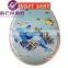 GLD Hot Sales china printing soft toilet seat / WC Seat Flowery Color Soft Toilet Seat lid for home