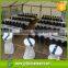 waterproof cloth material fabric,white telas table runner