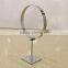 Round metal leather belt rack stand /shop display belt rack