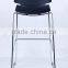 Hot sale wholesale modern metal molded plastic bar chair