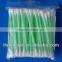 100% pure cotton plastic stick cotton swabs