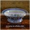 Dubai Handmade Pottery Decorative Blue Fruit Bowl Dinnerware set