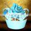 economic customized design cupcake wrapper with laser cut