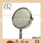 Nickel finishing double sided magnifying stand mirror