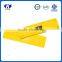fashion design 15cm plastic wooden ruler with custom logo