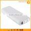 stylish design 10000mah eco friendly power bank led