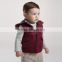 DB2799 dave bella 2015 autumn infant clothes toddlers waistcoats plaid baby vest with hat                        
                                                Quality Choice