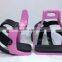 ALUMINIUM ENDURANCE FLEX RIDE CAGED SAFETY STIRRUPS PINK