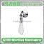 Luxurious furniture fittings crystal steel wardrobe handles / rhinestone furniture handles