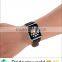 Hot Sell Leather stouch watch band for apple