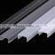 The aluminum profile dedicated for ceiling led lighting for interior and thin furniture elements