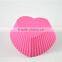 Flexible silicone cake molds for cake colorful silicone cupcake molds