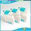 Custom High Quality white paper box with pvc window paper display box