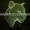 267-3d Leopard Sculpture Led Light Special Desk Night Light 3d Visualization Led Art Lamp