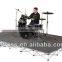 2015 RP portable smart stage concert stage with 10cm, 20cm, 40cm, 60cm, 80cm, 100cm fixed risers