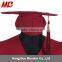 Matte Maroon High School Graduation Caps and Gowns