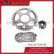 KINGMOTO 45-14T Motorcycle Chain and Sprocket Kits for India Market