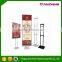 adjustable 185cm iron display rack easel stand advertising board