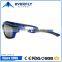 Hot selling fashion style plastic sports sunglass, new PC lens glasses for double injection                        
                                                Quality Choice