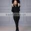 Drawstring waist Jacket Vest With Fake Fur Lining Luxury Colorful Raccoon Fur Hood