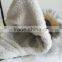 New Product Cute Fashion Knit Kids Hats Fur Pom Pom Crochet Baby Hats
