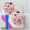 Disposable plastic color change spoon ice cream spoon