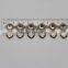 metal connector for garment &metalic rhinestone necklace