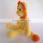 Handmade Crochet Plush Stuffed Lion
