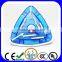 Swimming pool equipment, transparent triangular vacuum head