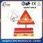 Roadway Safety Traffic Warning Triangle with Car Accessories