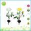 Flower lighting solar led stake powered garden decoration