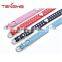 Pet collar with 2 rows rhinestone bling heart studded leather dog pet collar for small dog