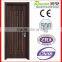 Wood Door With Aluminum Lines