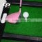 Mini golf long short swing mat with fairway for golf training