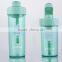 BPA Free clear plastic joyshaker drinking water bottle with handle