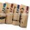 custom different colors and materials kraft paper bag coffee bags