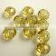 Crystal Beads, Faceted Rondelle Glass Beads,flat Beads