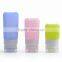 2016 China Manufacturer Wholesale Silicone Squeeze Silicone Travel Bottles 38ml 60ml 90ml Size