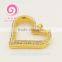 Newly heart girlfriend charms, silver heart floating locket charms china cheap price