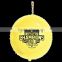 16 inch customized logo punch printed balloon