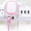 Double U charging first PC material Multi-function plug