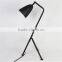 the best selling product in 2016 metal black golden orange tripod lamp for table and floor